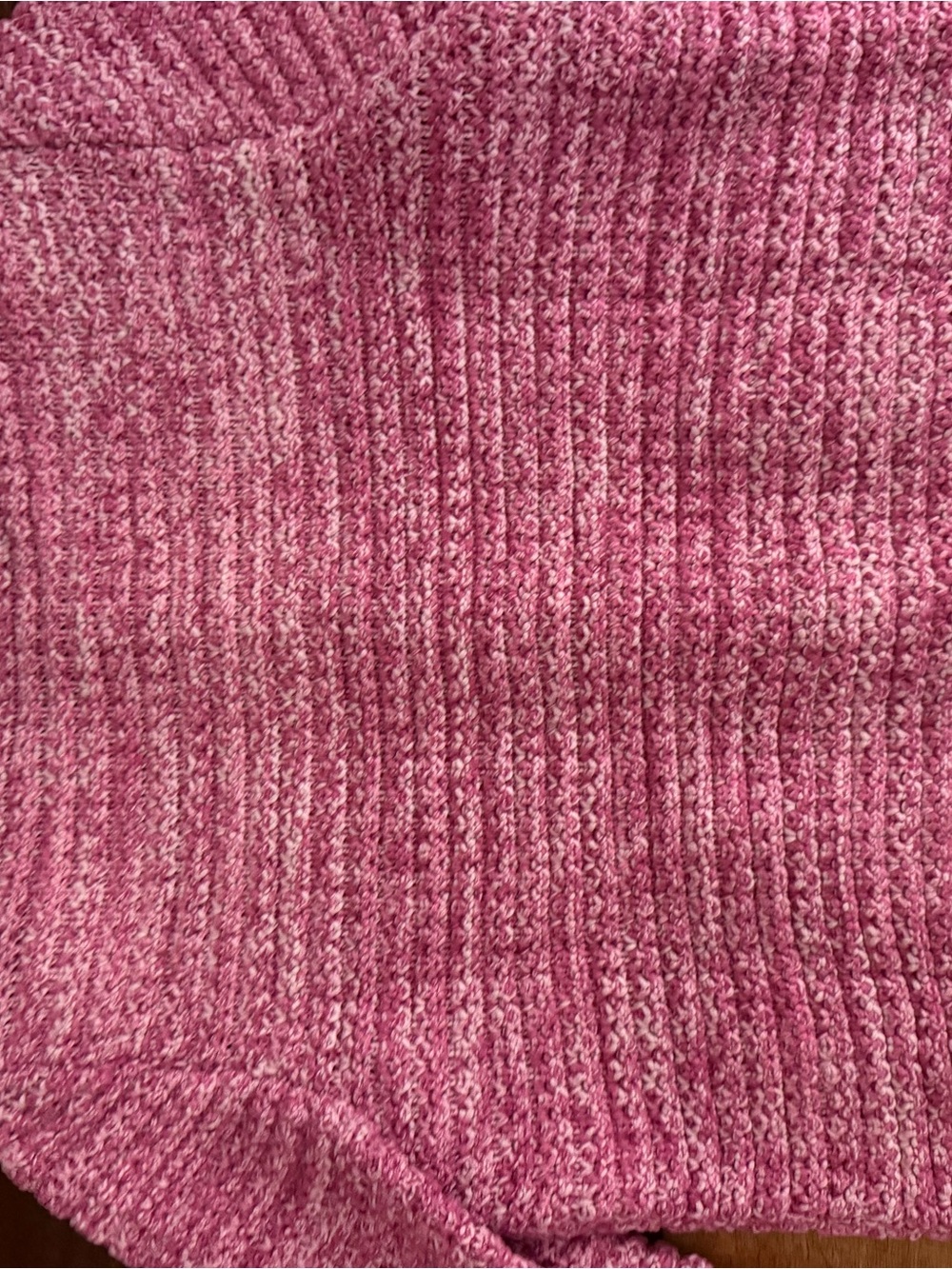 ba&sh Pink Bouclé Button-Front Cardigan Jacket - Picture 6 of 7